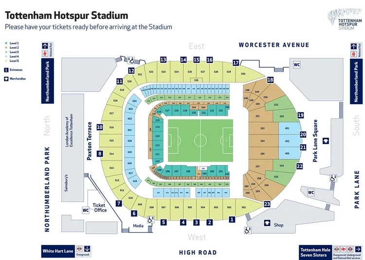 Design of Tottenham Hotspur Stadium