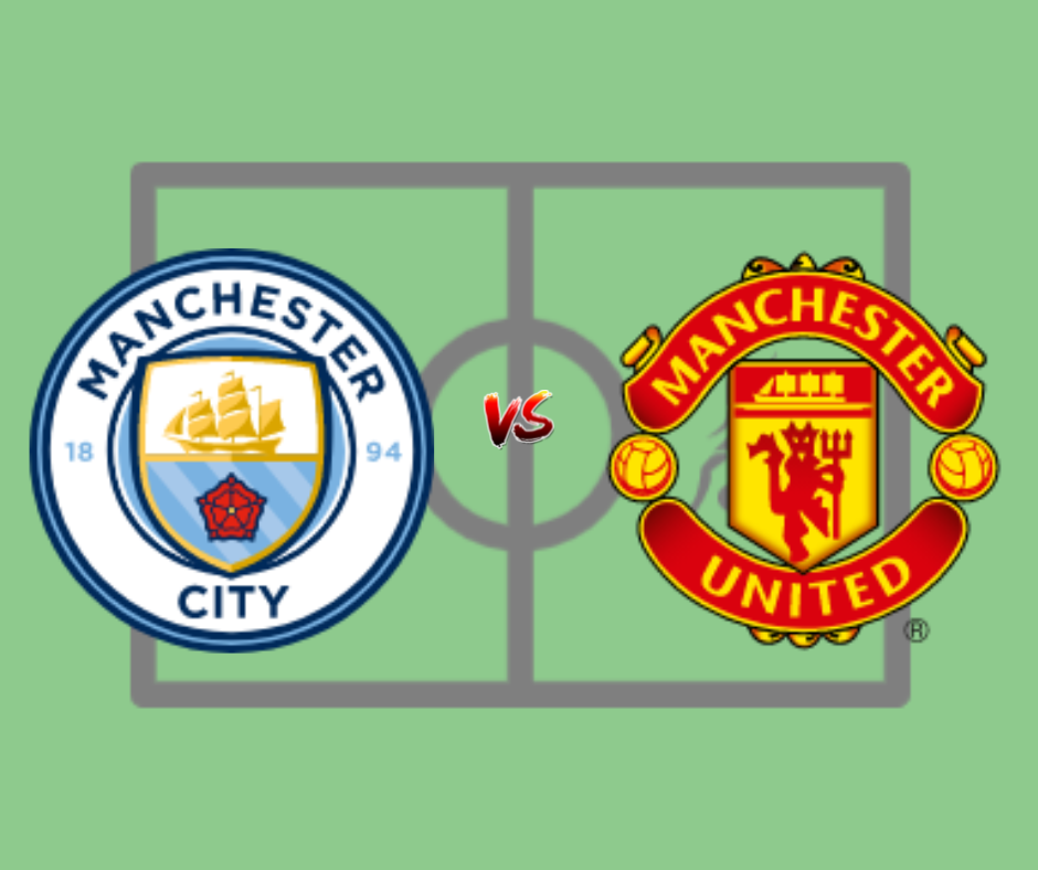 Lineup For Man City vs Man United