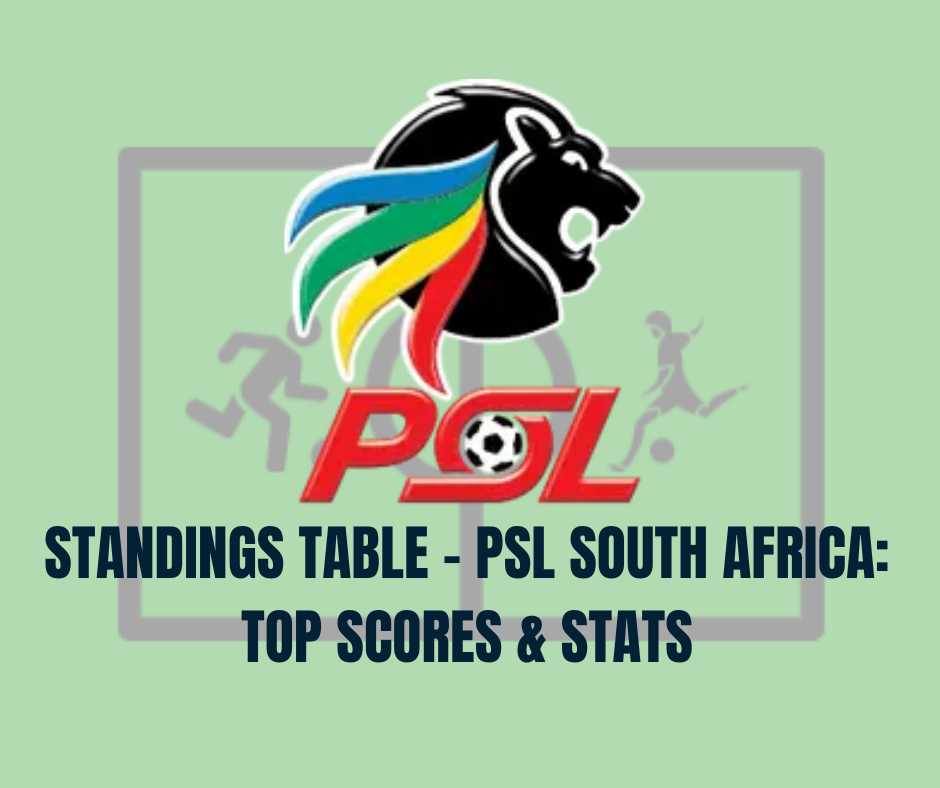 South Africa Premier League Standings Table, live scores, statistics, the best players, past and upcoming fixtures, and results are all available on lineupfor.info.