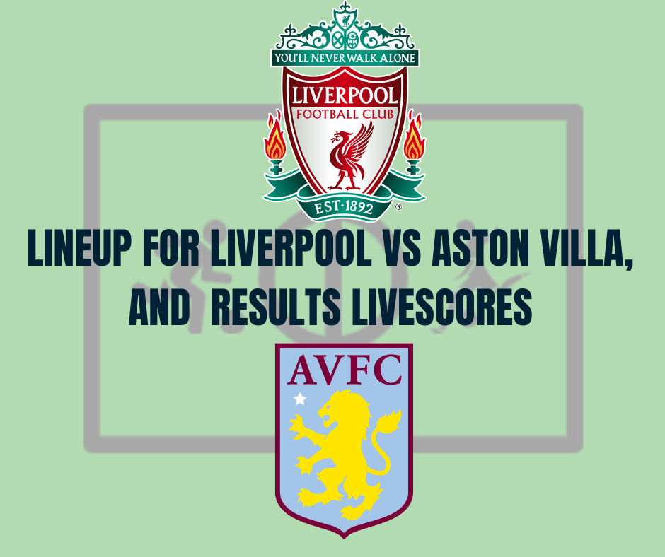 Lineup For Liverpool vs Aston Villa, and Results Livescores 20/05/2023
