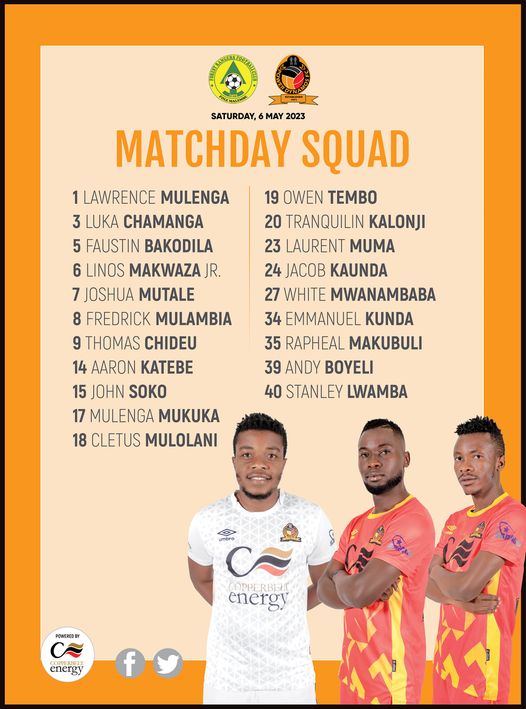 Team Lineup for Forest Rangers vs Power Dynamos