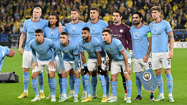 Form of the Manchester City Squad in 2023