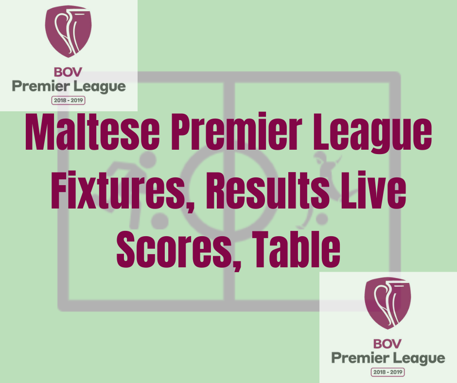 Maltese Premier League Standings Table