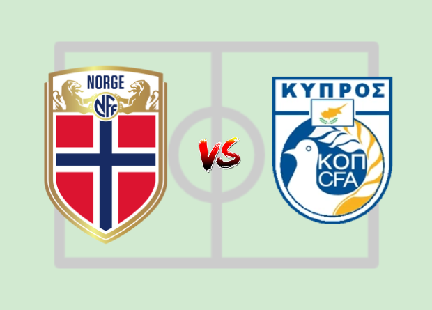 Norway vs Cyprus Lineups: official Starting Lineup National Team Line Up and results live scores for UEFA Euro 2024 Qualifying Match.