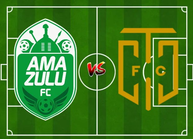 Starting Lineup For AmaZulu FC vs Cape Town City and results updated in the Live Match Score on this PSL Fixtures page today.