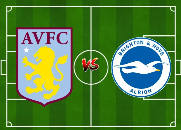 starting lineup for Aston Villa vs Brighton & Hove Albion on this page for EPL Fixtures Today, results that are updated in Live Match Score.