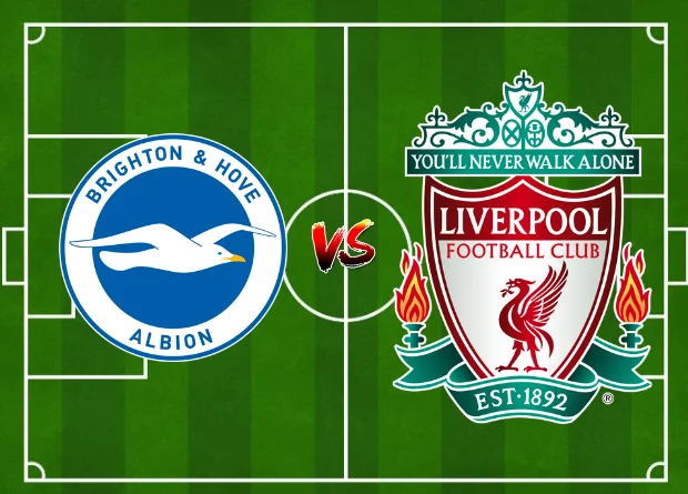 starting lineup for Brighton & Hove Albion vs Liverpool on this page for EPL Fixtures Today, results in Live Match Score.