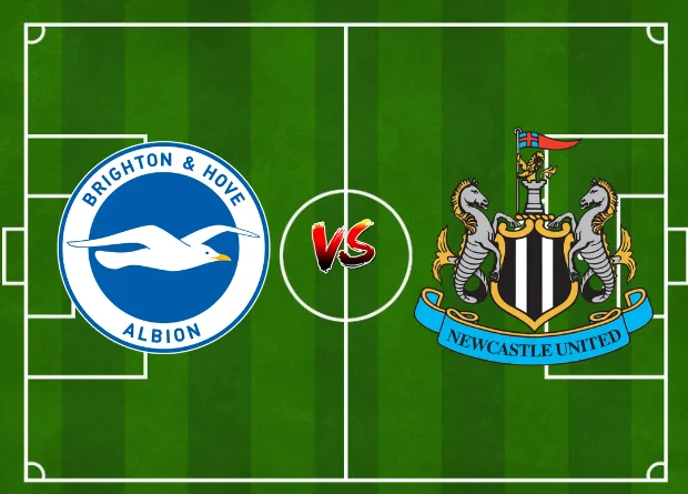 starting lineup for Brighton & Hove Albion vs Newcastle United, EPL Fixtures Today, along with results in Live Match Score.