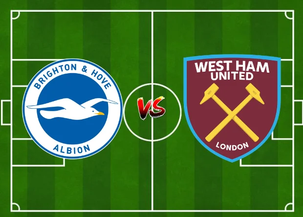 follow the starting lineup for Brighton & Hove Albion vs West Ham United on this page for EPL Fixtures Today, results in Live Score.