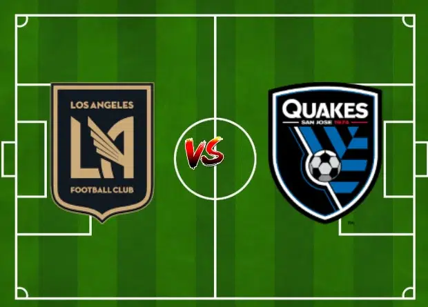 starting lineup for Los Angeles FC vs SJ Earthquakes on this sports page, along with results that are updated in Live Match Score and live commentary