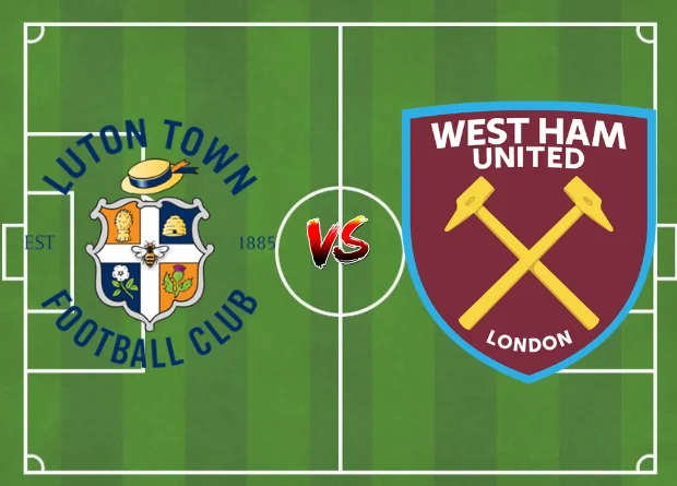 starting lineup for Luton Town vs West Ham United on this page for EPL Fixtures Today, along with results that are updated in Live Match Score.