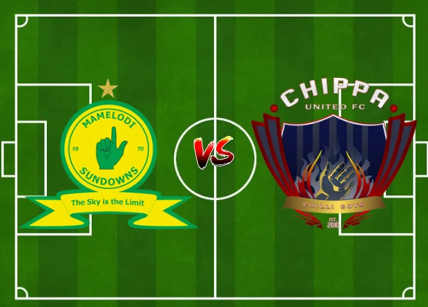 Starting Lineup For Mamelodi Sundowns vs Chippa United and results updated in the Live Match Score on this PSL Fixtures page today.