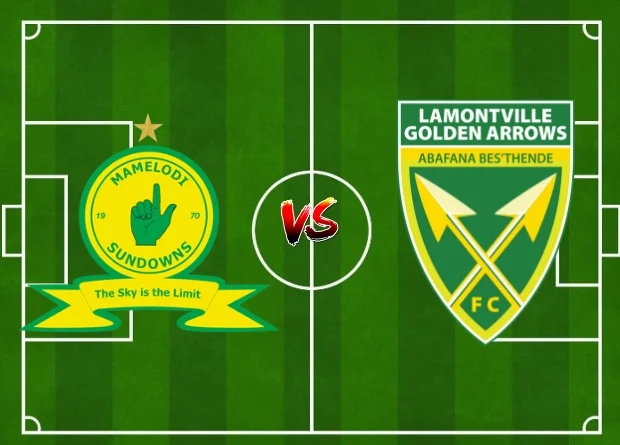 Starting Lineup For Mamelodi Sundowns vs Golden Arrows and results as they are updated in the Live Match Score on this PSL Fixtures page today