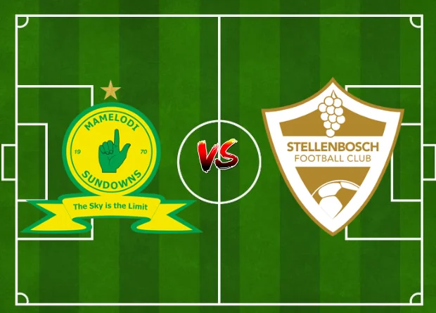 Starting Lineup For Mamelodi Sundowns vs Stellenbosch and results updated in the Live Match Score on this PSL Fixtures page today.