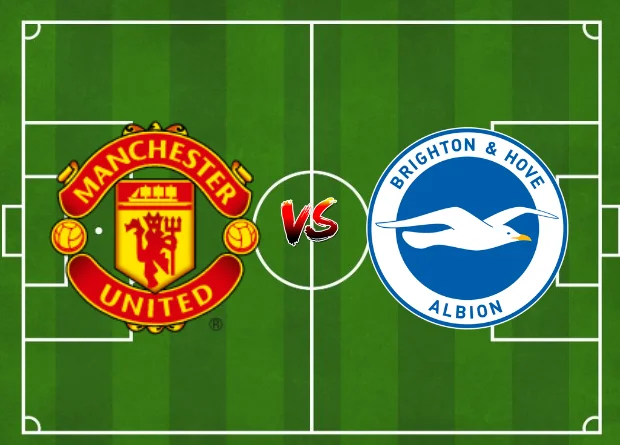 starting lineup for Man United vs Brighton on this page for EPL Fixtures Today, along with results that are updated in Live Match Score.