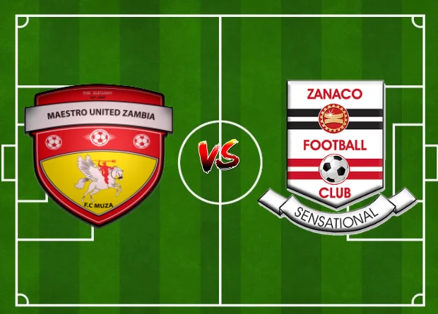 Zambia Super League Fixtures Today page features the lineup Preview for Man Utd Zambia Academy vs Zanaco and the results in Live Match Score.
