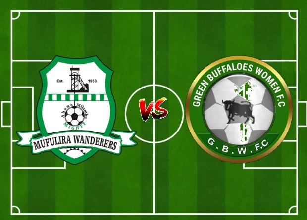 Zambia Super League Fixtures Today page features the lineup for Mufulira Wanderers vs Green Buffaloes, the results in Live Match Score.