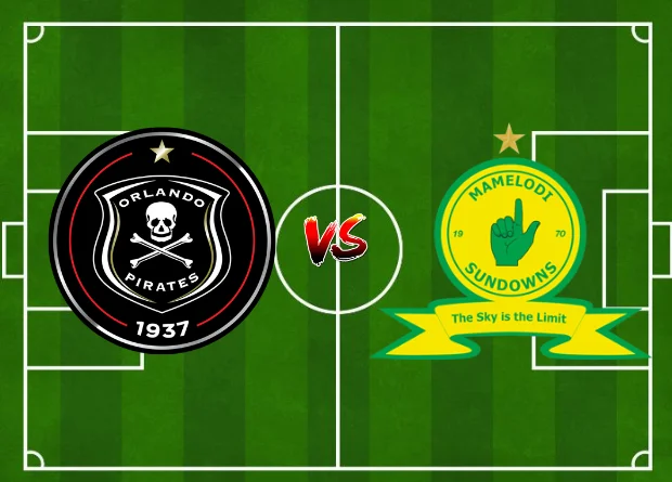 Starting Lineup For Orlando Pirates vs Mamelodi Sundowns and results updated in the Live Match Score on this PSL Fixtures page today.