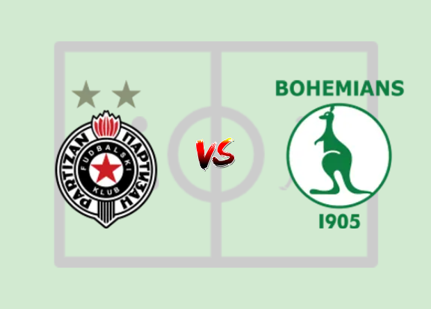 starting lineup for Partizan vs Bohemians 1905 on this page, along with results that are updated in Live Match Score and live commentary