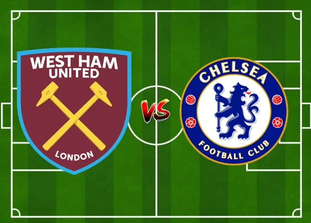 On this page for EPL Fixtures Today, you can follow the Starting Lineup For West Ham United vs Chelsea FC along with results updated in Live Match Score.