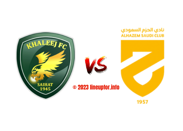 starting lineup for Al Khaleej vs Al Hazm and the results Live Score on this page, the match is a Saudi Arabia Pro League fixture.