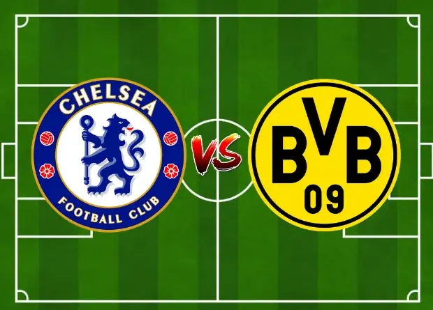 starting lineup for Chelsea vs. Borussia Dortmund along with results that are updated in Live Score for this club friendlies Match .