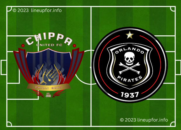 Live score, Lineup for Chippa United vs Orlando Pirates today 15/08/2023
