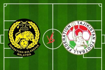 National Football Team: Malaysia vs Tajikistan, Lineups, Live Score, Prediction of the Results, and Information for this friendly match.