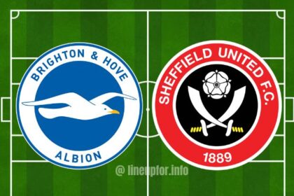 Starting lineup for Brighton vs Sheffield United Live Score