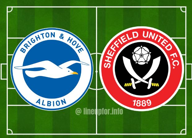 Starting lineup for Brighton vs Sheffield United Live Score