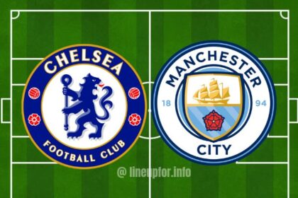 Starting lineup for Chelsea vs Manchester City Lineup, Live Score