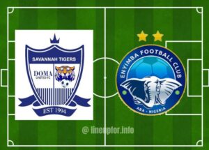 starting lineup for Enyimba FC Against Doma United on this page for NPFL Fixtures Today, results updated in Live Match Score.