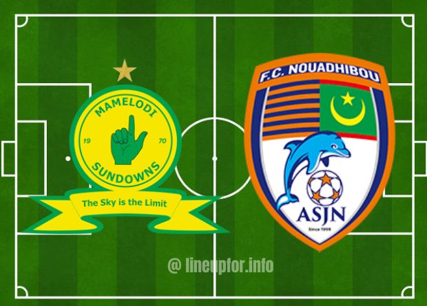 Starting Lineup for Mamelodi Sundowns vs Nouadhibou