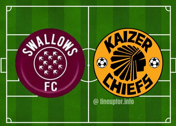 Starting lineup for the Moroka Swallows vs Kaizer Chiefs today