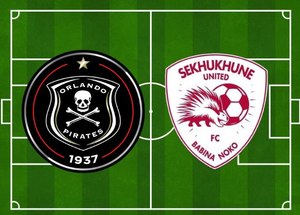Orlando Pirates vs Sekhukhune United in our automatic live score update that include the starting lineup and commentary with stats.
