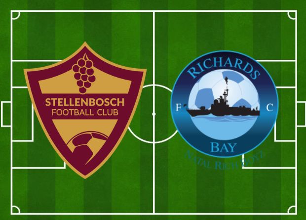 Stellenbosch vs Richards Bay in our automatic live score update that includes the starting lineup and commentary with stats.