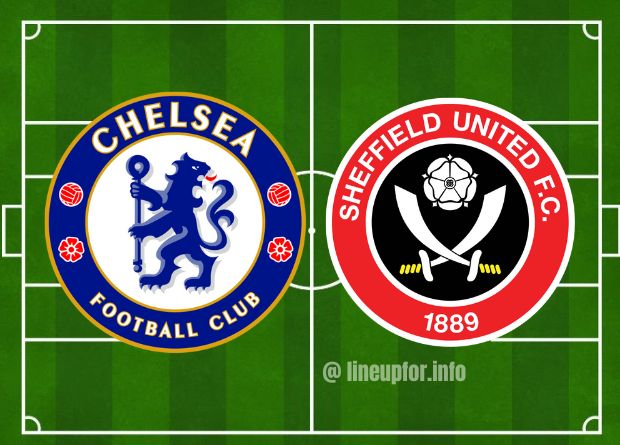 Starting lineup for Chelsea vs Sheffield United today