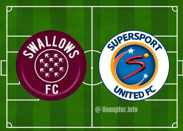 Starting lineup for Moroka Swallows vs SuperSport United