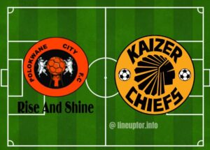 Starting lineup for Kaizer Chiefs Against Polokwane City
