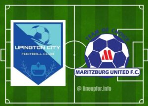 Starting lineup for Maritzburg Utd Against Upington City FC