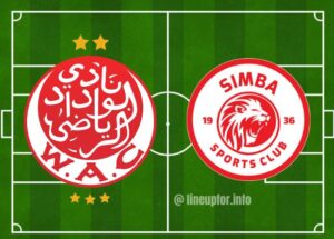 Kikosi Cha Simba SC Dhidi ya Wydad Lineup