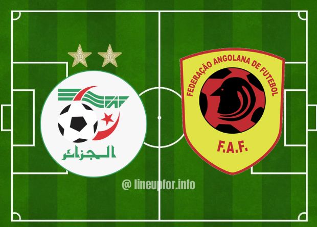 Algeria vs Angola Lineup and Live Score AFCON