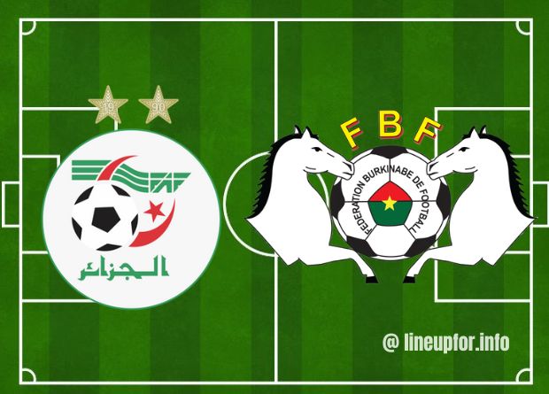 Algeria vs Burkina Faso lineups, live score 20/01/2024 AFCON