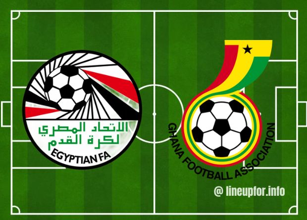 Egypt vs Ghana: National Football Team Lineups, Live Score