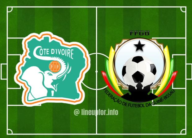 Lineup for Ivory Coast vs Guinea-Bissau and Live Score 13/01/2024
