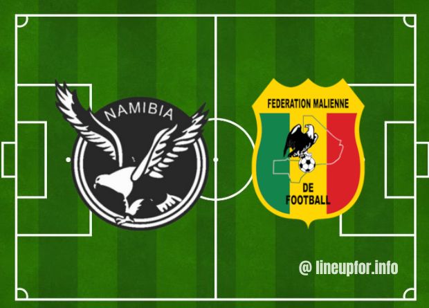 Follow the Starting lineup for Namibia vs Mali National Football Team and Live Match Score Results, AFCON 2023.