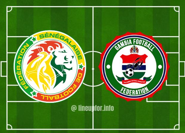 Starting Lineup for Senegal vs Gambia and Live Score