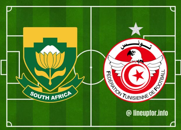 Starting lineup for South Africa vs Tunisia 24/01/2024: AFCON