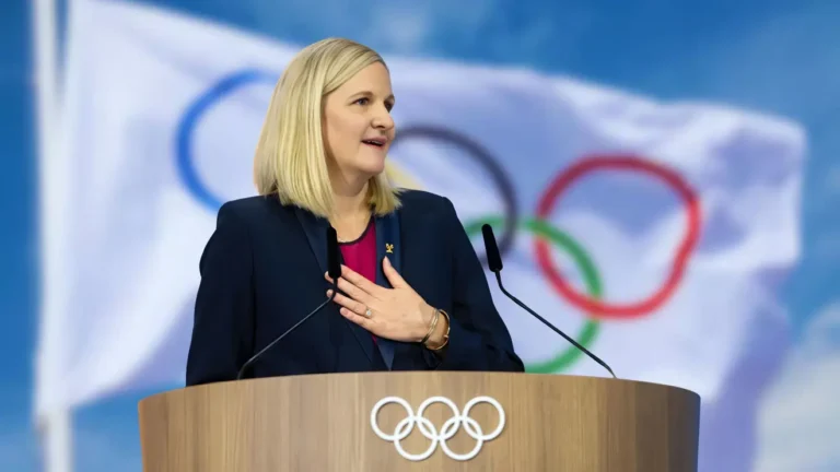 CAF President Dr. Patrice Motsepe extends congratulations to newly-elected IOC President Ms. Kirsty Coventry