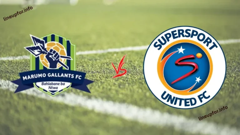 Gallants vs SuperSport United Lineups, Live Scores PSL 05/04/2025